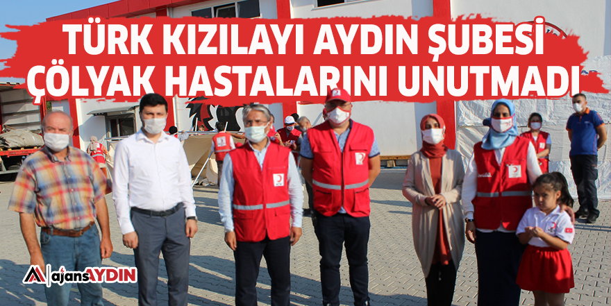 Türk Kızılayı Aydın şubesi çölyak hastalarını unutmadı