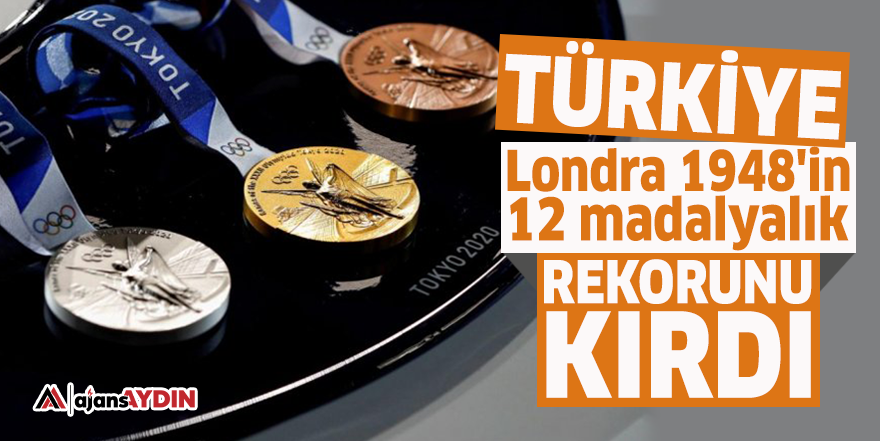 Türkiye Londra 1948'in 12 madalyalık rekorunu kırdı
