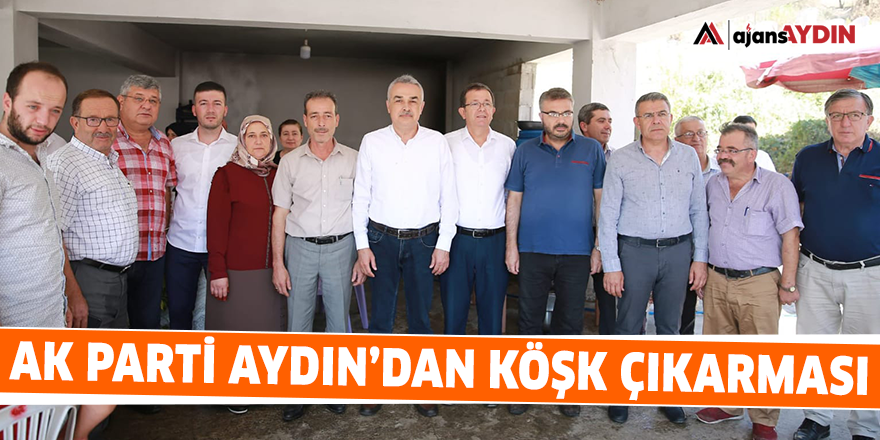 AK Parti Aydın'dan Köşk çıkarması