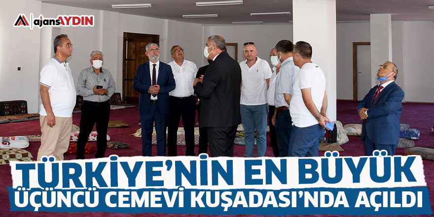 Türkiye'nin en büyük üçüncü Cemevi Kuşadası'nda açıldı