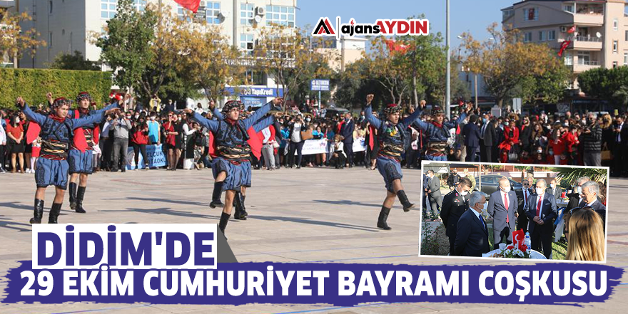 Didim'de 29 Ekim Cumhuriyet Bayramı coşkusu