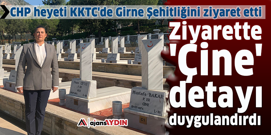 CHP heyeti KKTC'de Girne Şehitliğini ziyaret etti