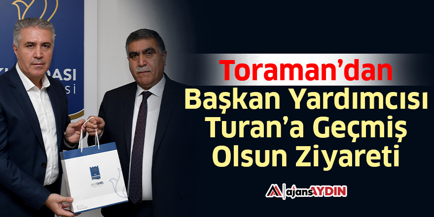 Toraman’dan Başkan Yardımcısı Turan’a Geçmiş Olsun Ziyareti