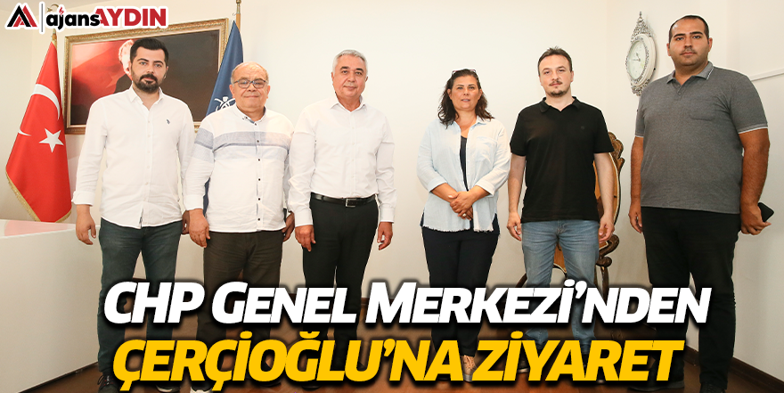 CHP Genel Merkezi’nden Başkan Çerçioğlu’na ziyaret