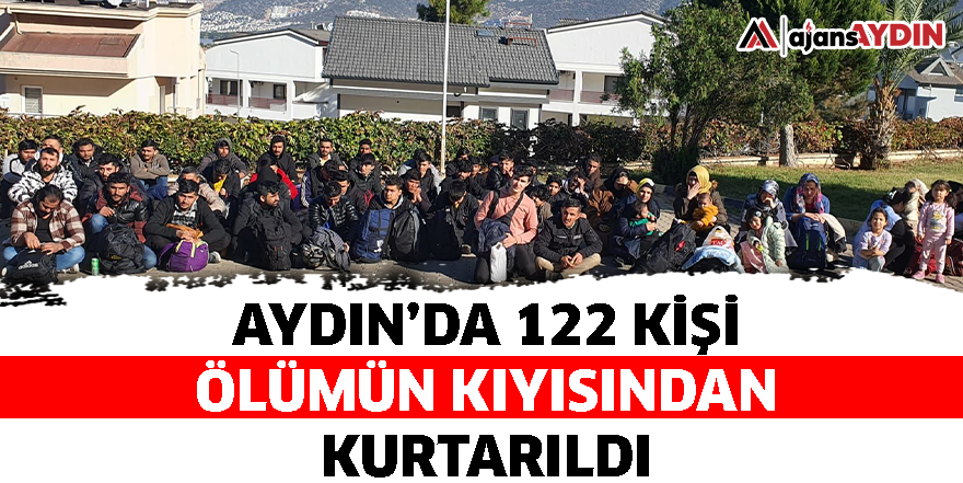 Aydın'da 122 kişi ölümün kıyısından kurtarıldı