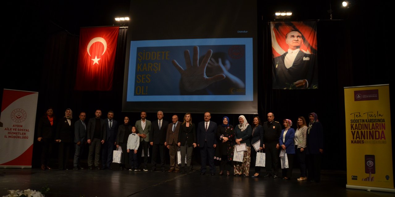 ADÜ'de kadına yönelik şiddetle mücadele paneli düzenlendi