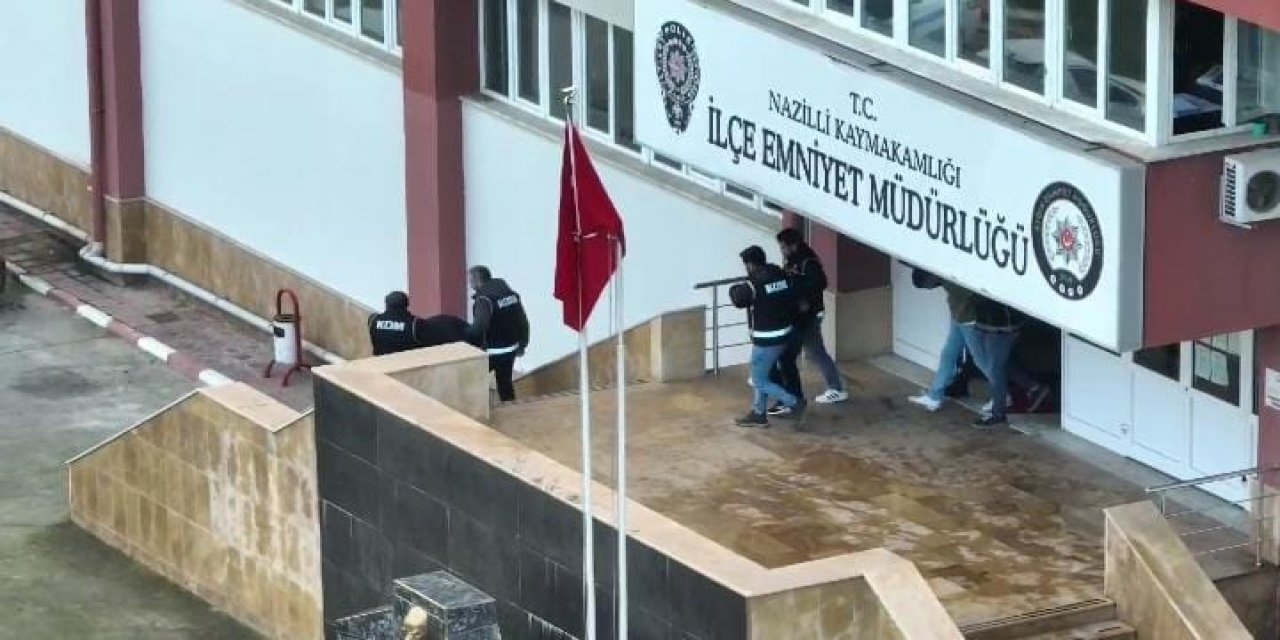 Aydın'da haraç toplayan çeteye operasyon