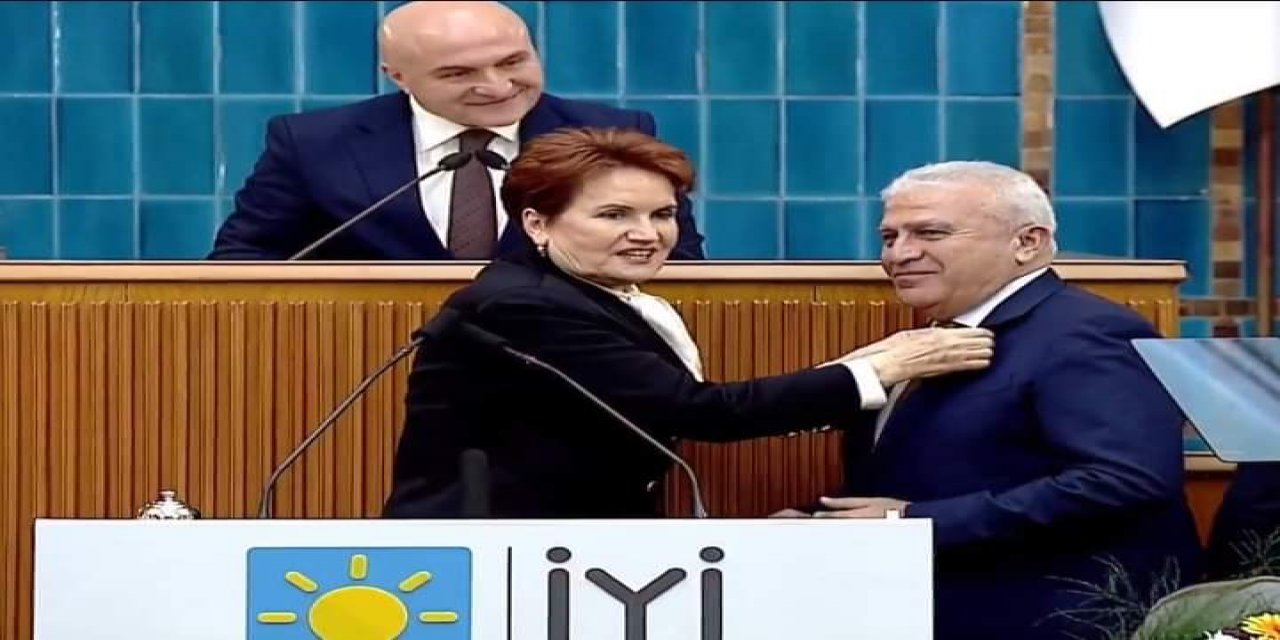 Başkan Atay resmen İYİ Parti'de: 'Rozetini Akşener taktı'