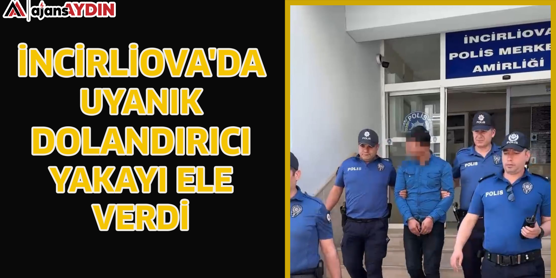 İncirliova'da yolda bulduğu başkasına ait kredi kartı ile 7 ayrı iş yerinden 4 bin 700 lira alışveriş yapan E.Y., polisin titiz