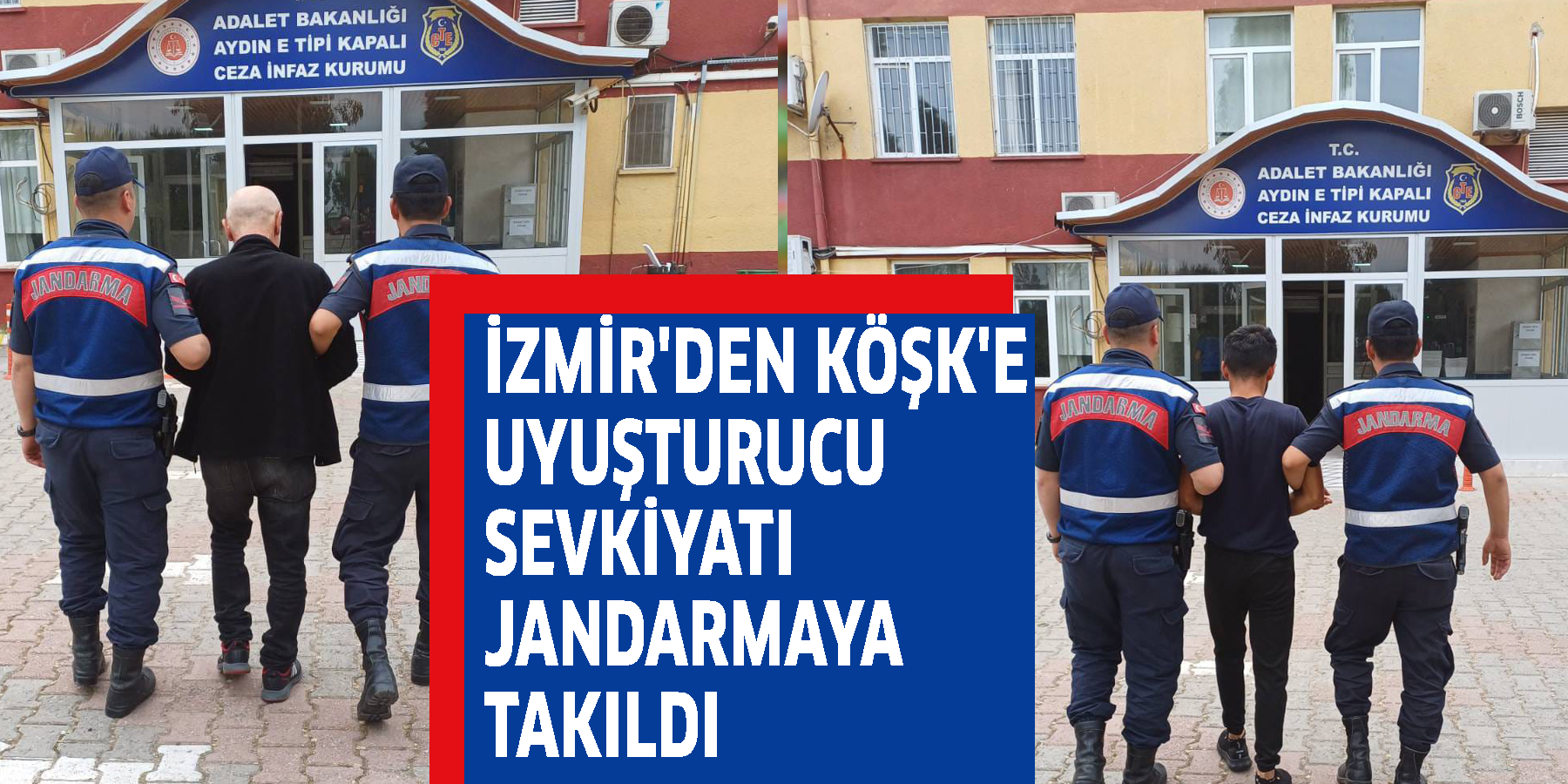 İzmir'den Köşk'e uyuşturucu sevkiyatı jandarmaya takıldı