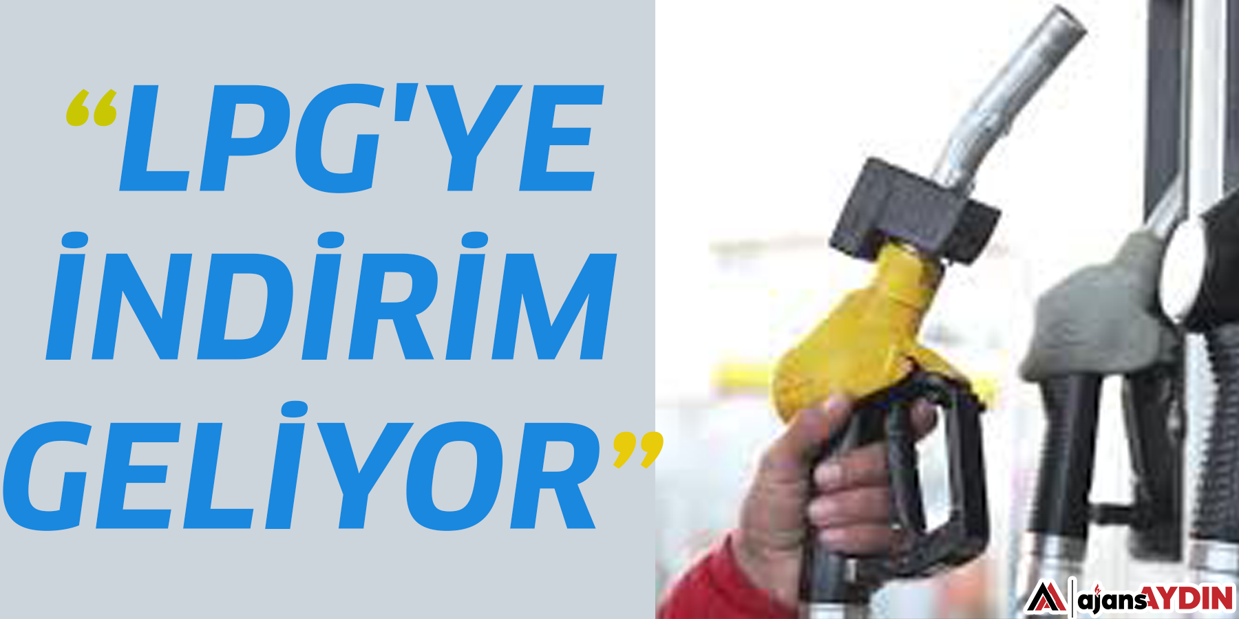 LPG'ye indirim geliyor