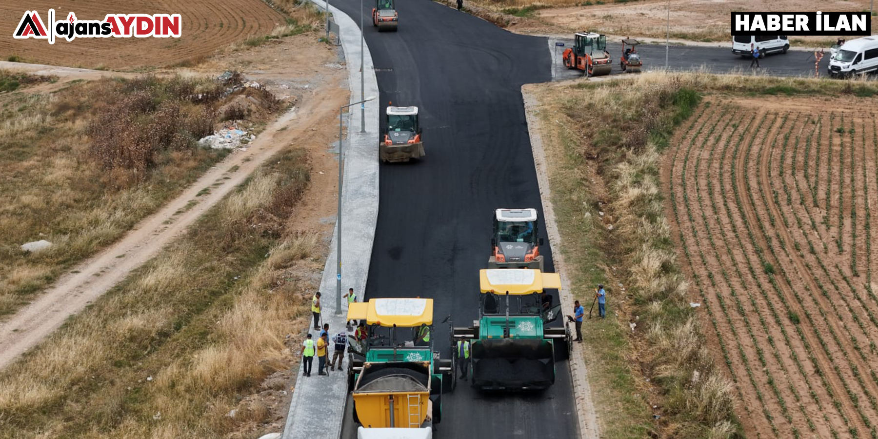 BŞB KENTİN DÖRT BİR YANINDA YOL YAPIM ÇALIŞMALARINA DEVAM EDİYOR