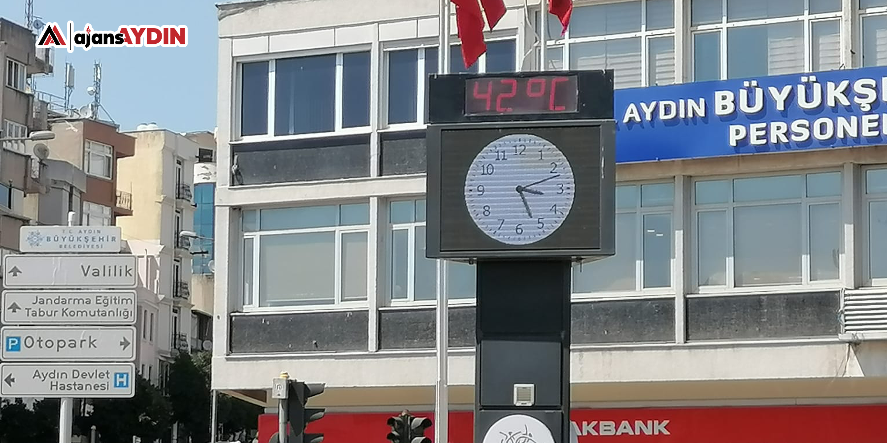 Aydın kavruluyor! Tam 42 derece