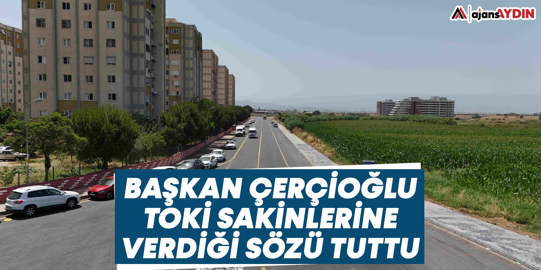 Başkan Çerçioğlu TOKİ sakinlerine verdiği sözü tuttu