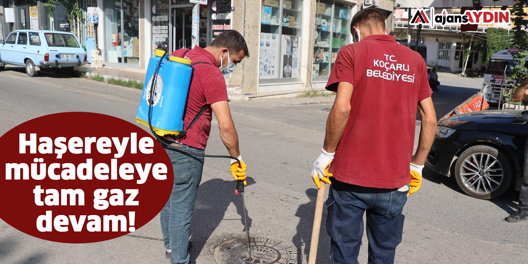 Koçarlı Belediyesi Haşereyle Mücadelede Tam Gaz İlerliyor