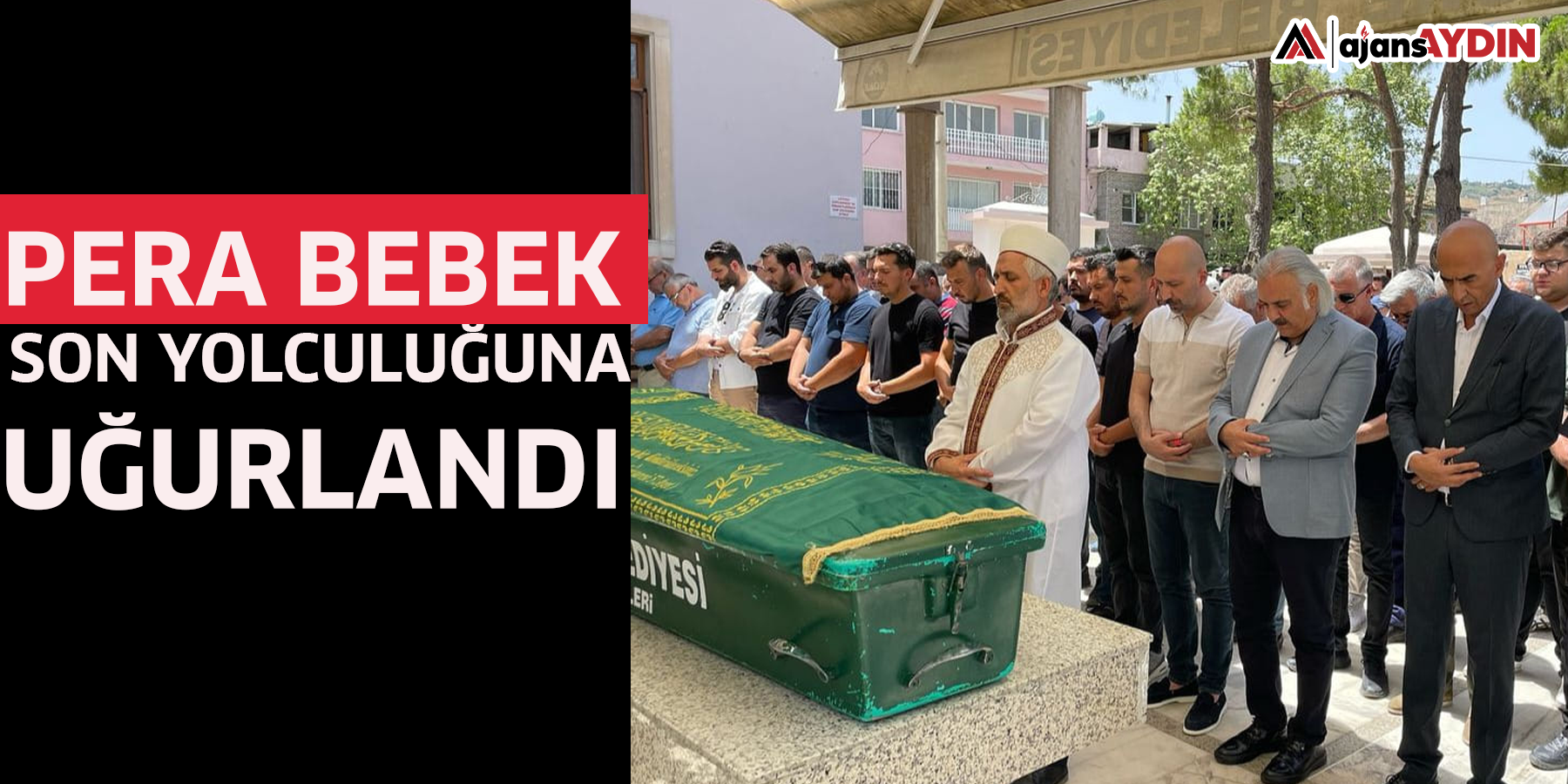 PERA BEBEK SON YOLCULUĞUNA UĞURLANDI