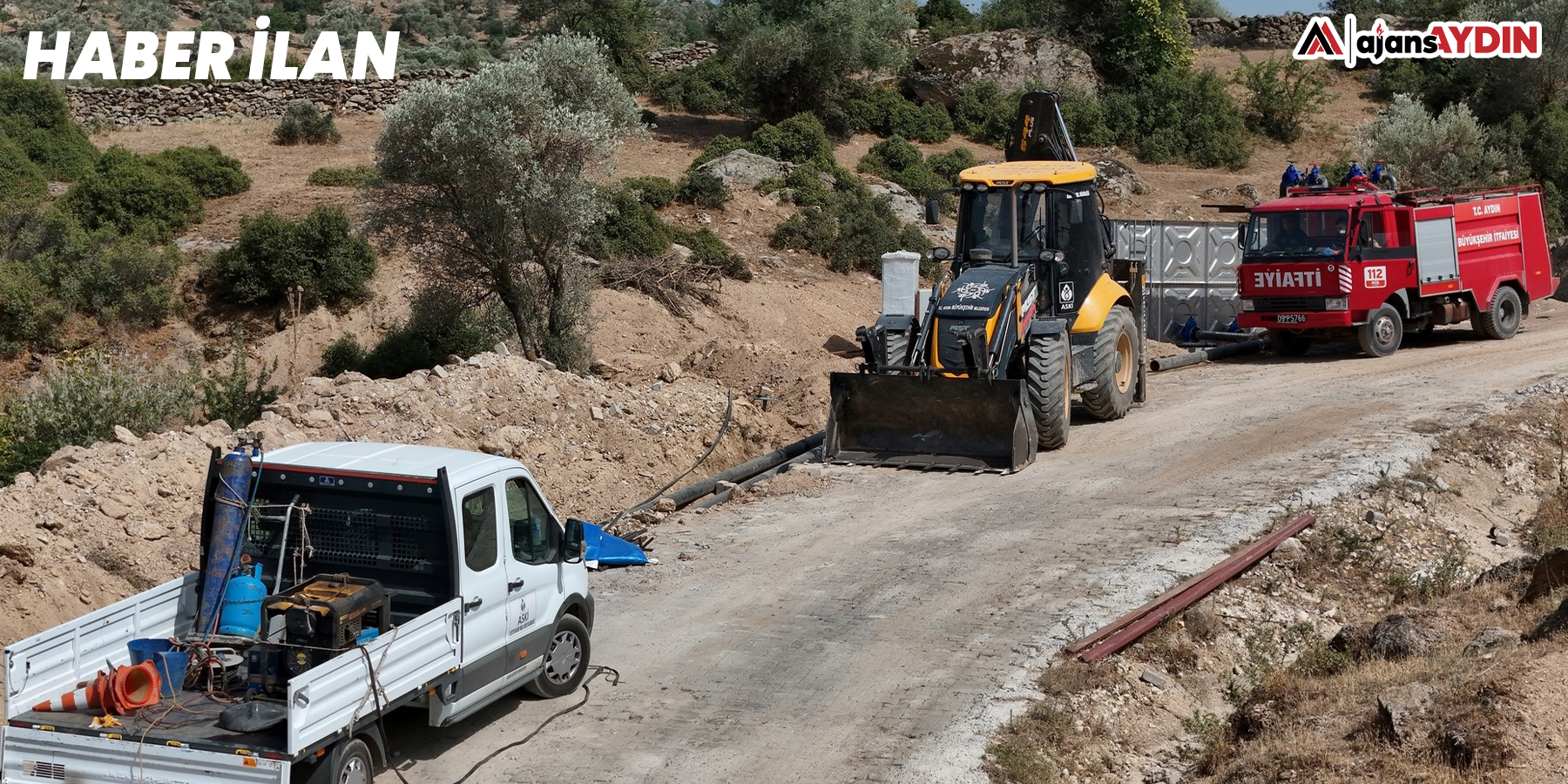 ASKİ’DEN AKÇAOVA’DA HUMMALI ÇALIŞMA