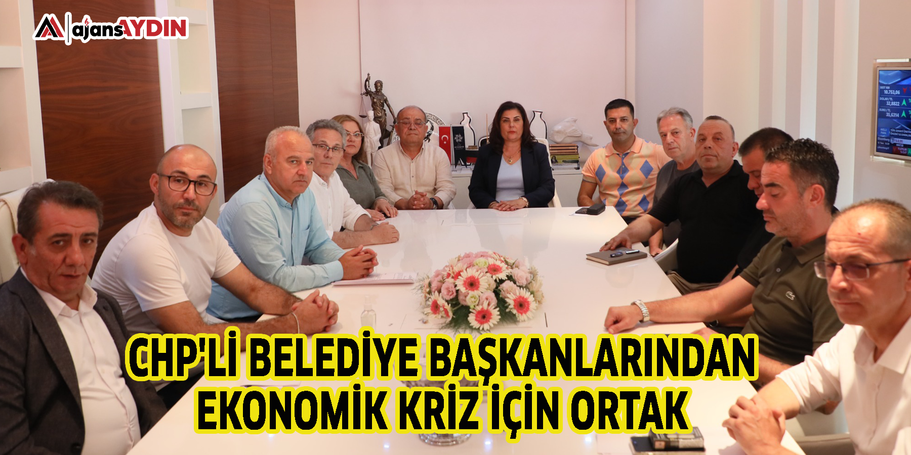 CHP'Lİ BELEDİYE BAŞKANLARINDAN EKONOMİK KRİZ İÇİN ORTAK TAAHHÜTNAME