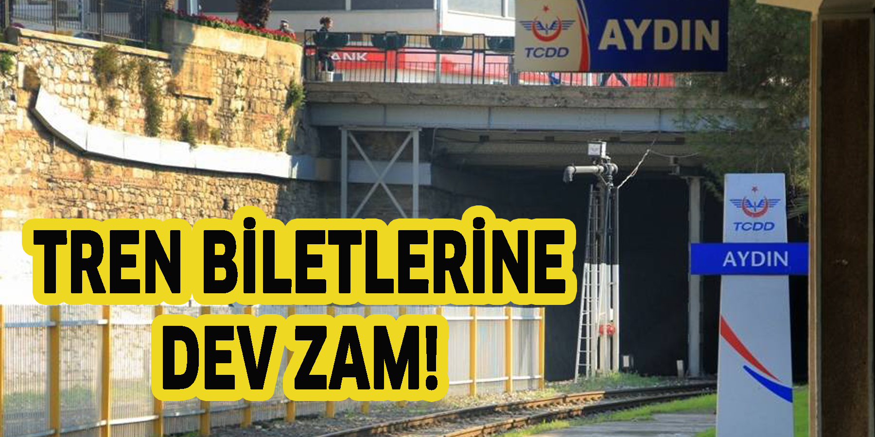 TREN BİLETLERİNE DEV ZAM!