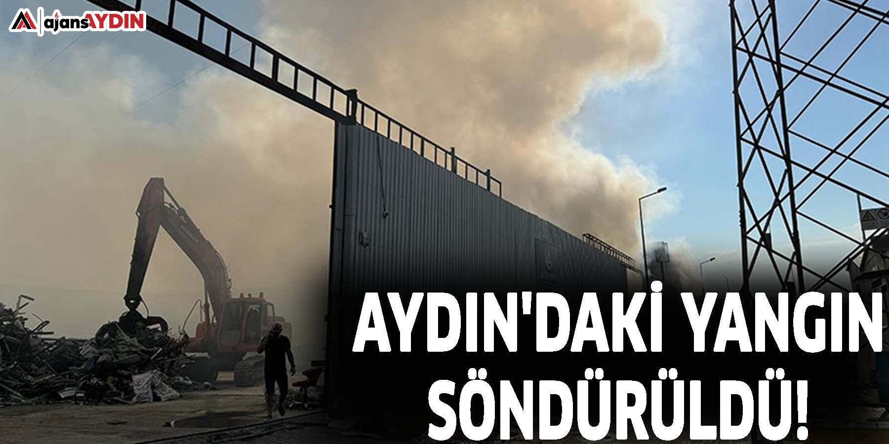 Aydın'daki yangın söndürüldü!