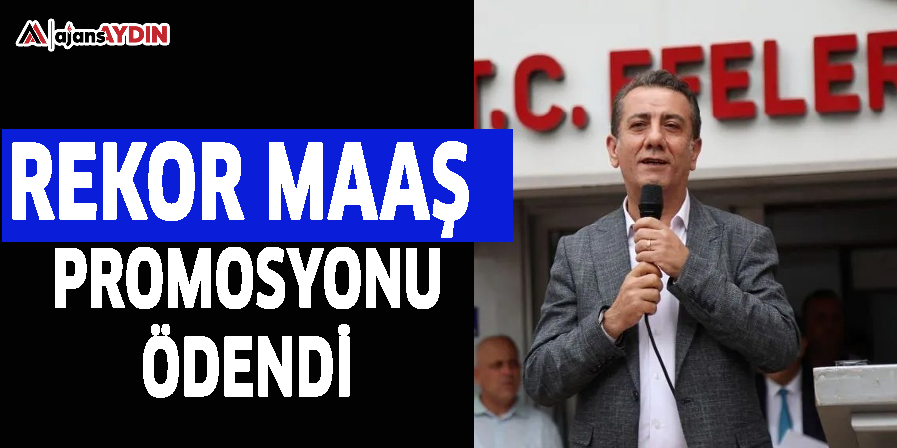 REKOR MAAŞ PROMOSYONU ÖDENDİ