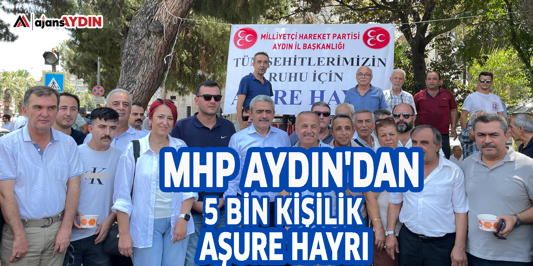 MHP Aydın'dan 5 bin kişilik aşure hayrı