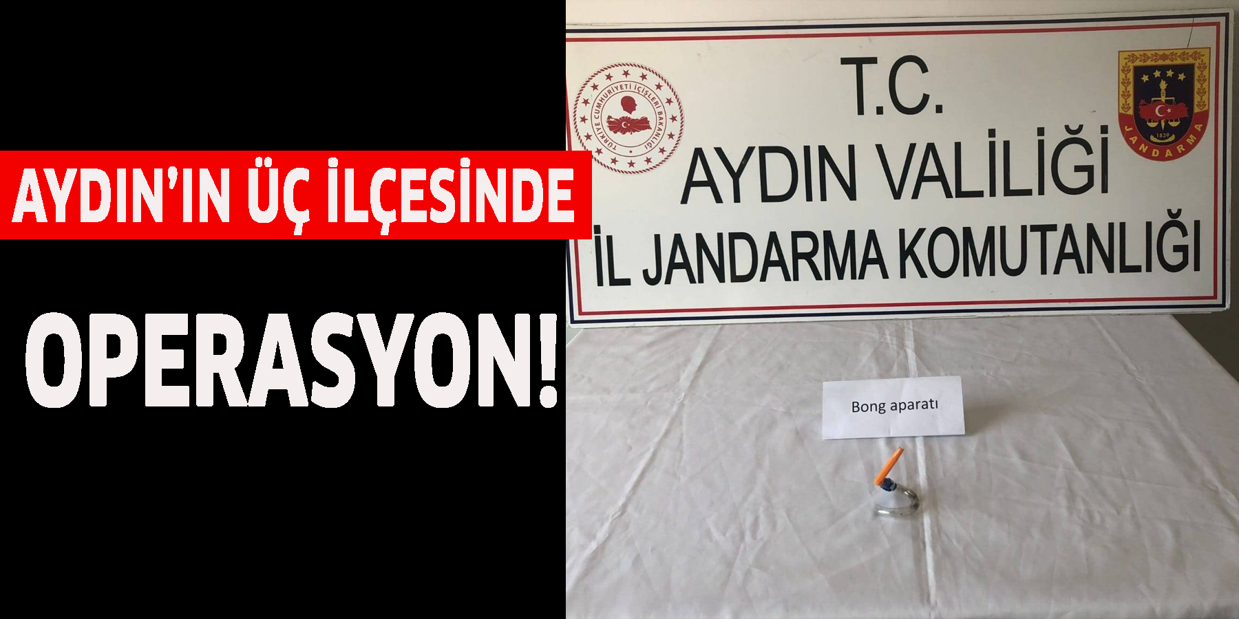 Aydın’ın üç ilçesinde operasyon!