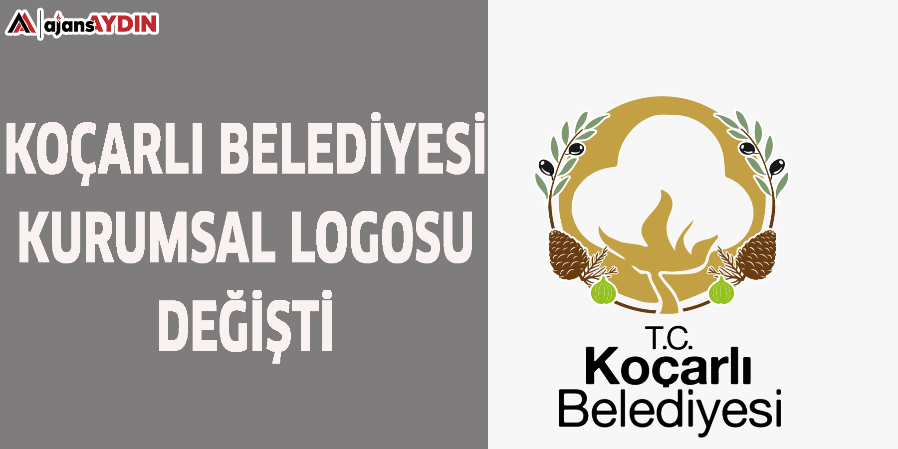 Koçarlı Belediyesi Kurumsal Logosu Değişti