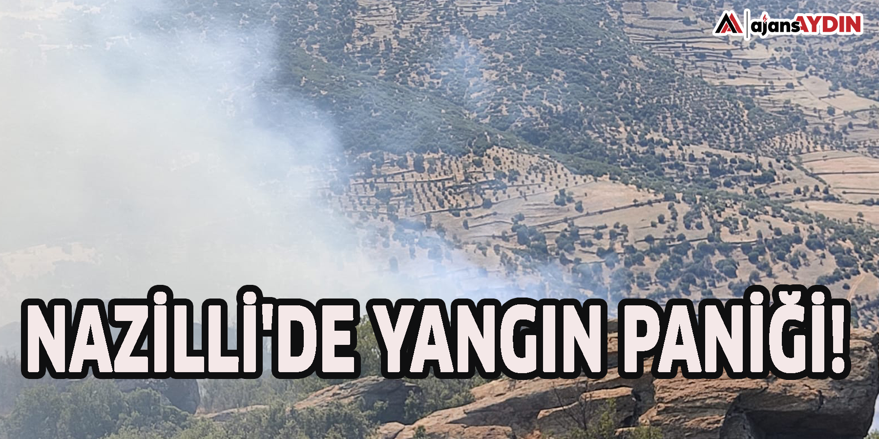 Nazilli'de yangın paniği!