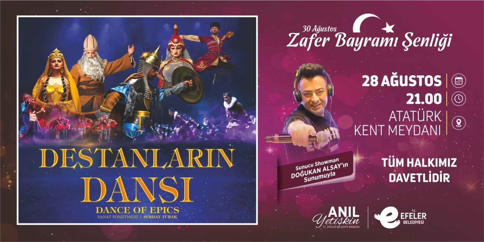 EFELER BELEDİYESİ’NDEN ZAFER BAYRAMI ŞENLİĞİ