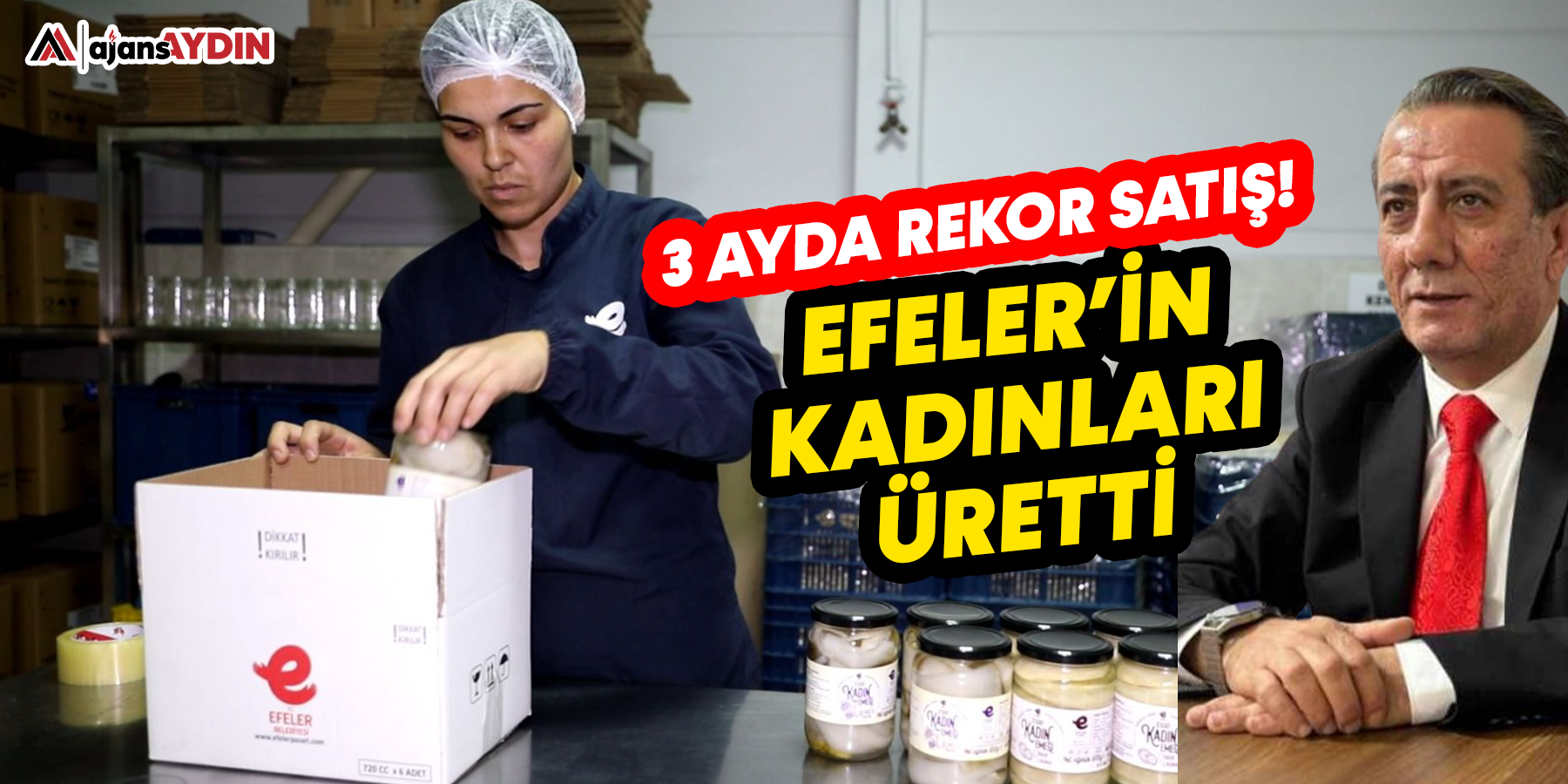 Efeler’in kadınları üretti 3 ayda rekor satış yapıldı