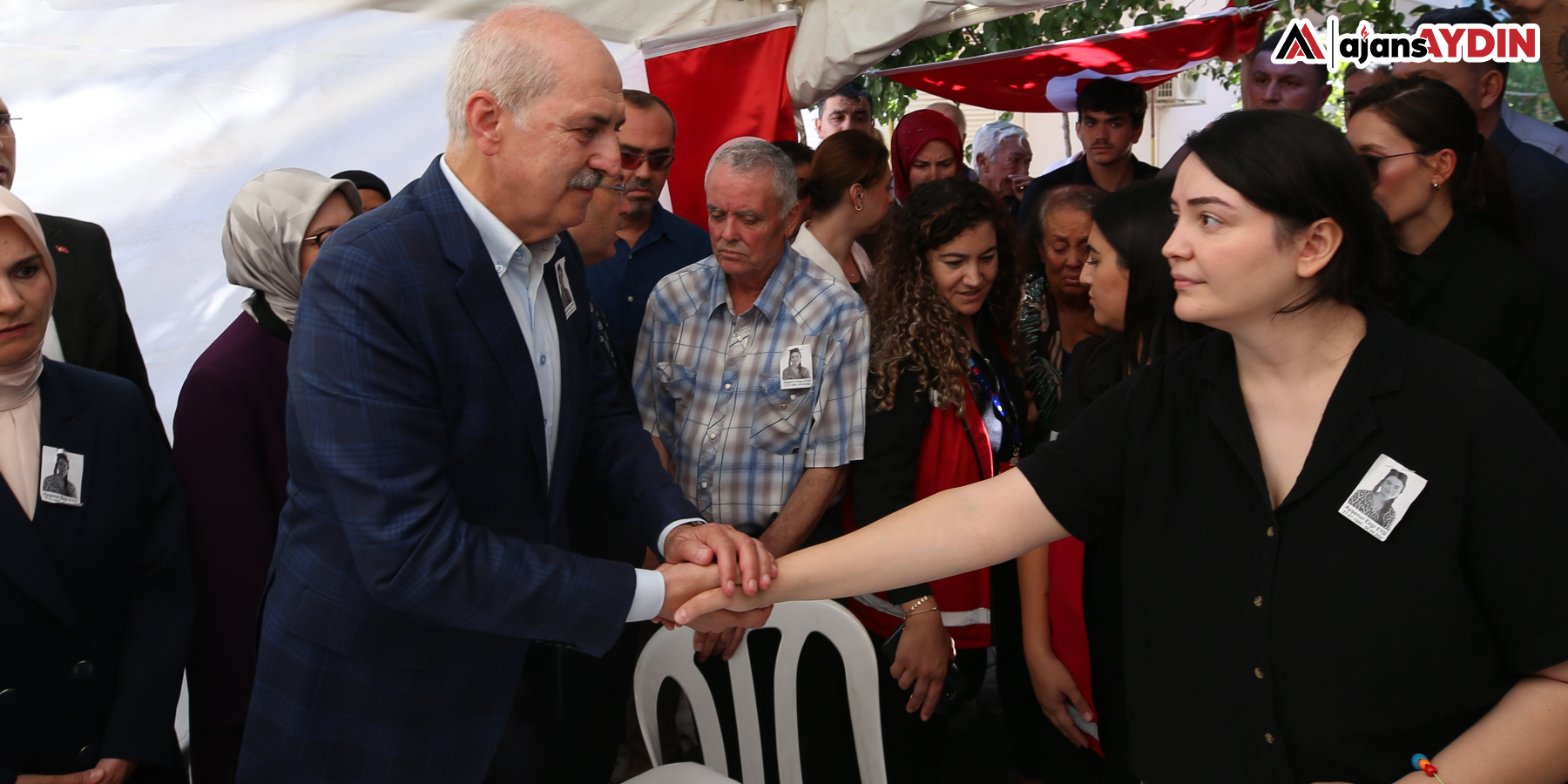 TBMM Başkanı Kurtulmuş, Eygi'nin taziye ziyaretinde konuştu