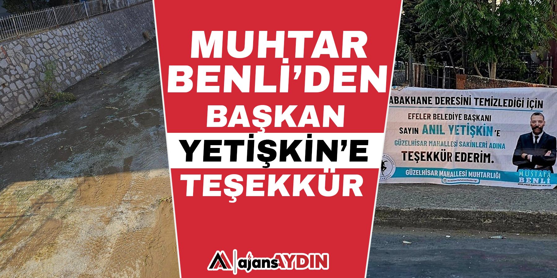 MUHTAR BENLİ’DEN BAŞKAN YETİŞKİN’E TEŞEKKÜR