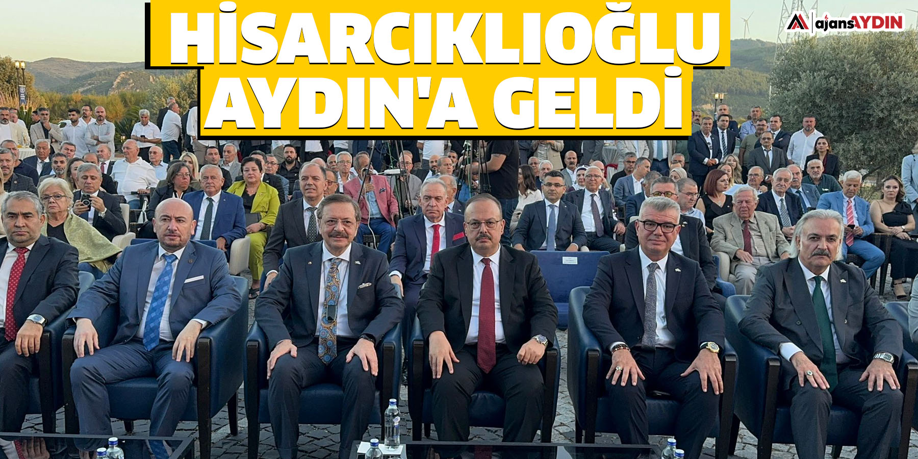 Hisarcıklıoğlu Aydın'a geldi