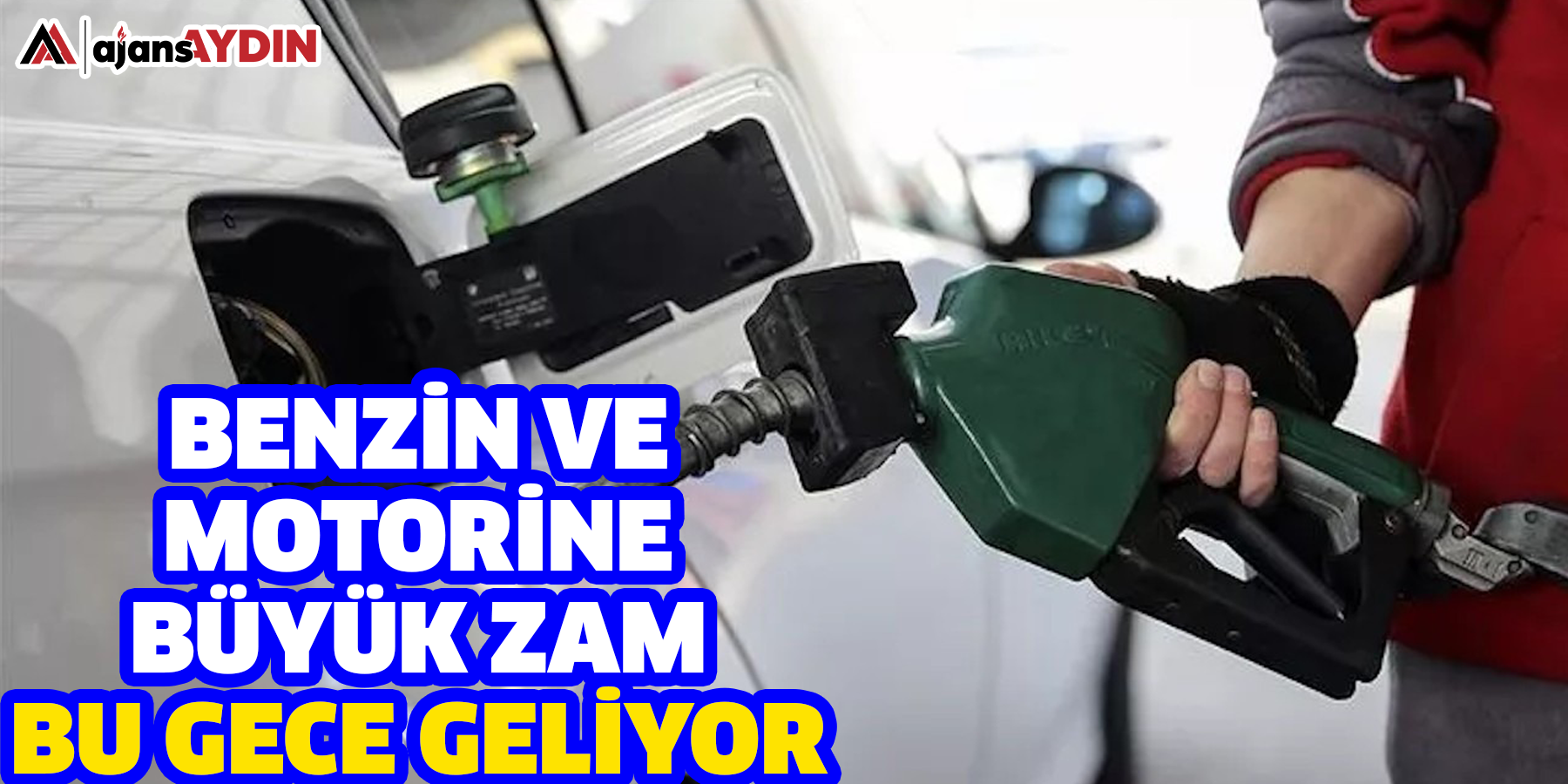 Benzin ve motorine büyük zamBu gece geliyor