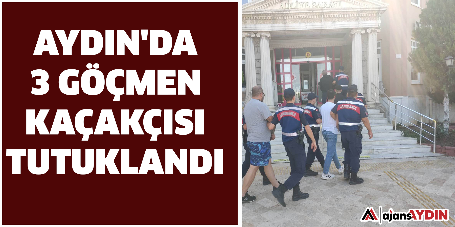 Aydın'da 3 göçmen kaçakçısı tutuklandı