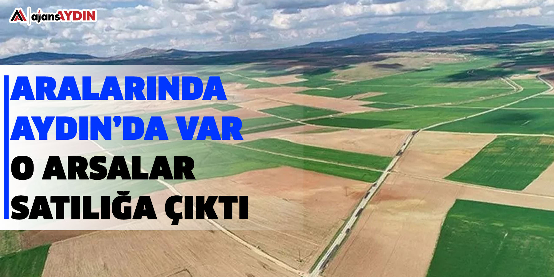 Aralarında da Aydın’da var; O arsalar satılığa çıktı