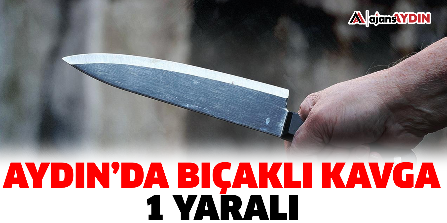 Aydın’da bıçaklı kavga: 1 yaralı