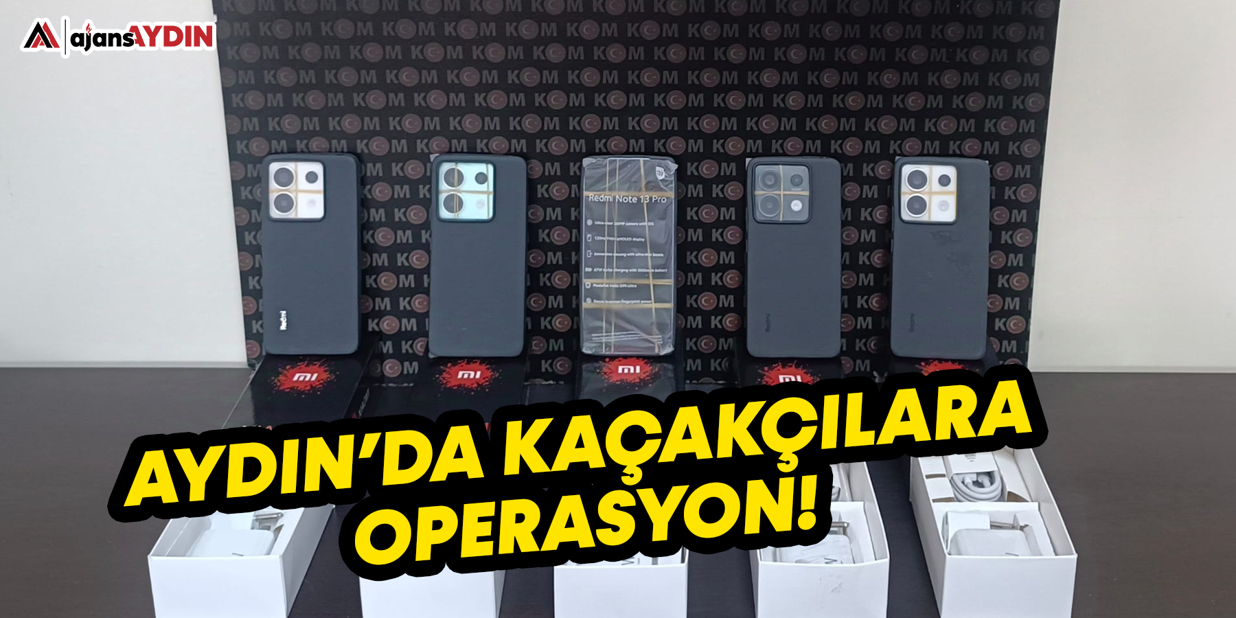 Aydın'da kaçakçılara operasyon