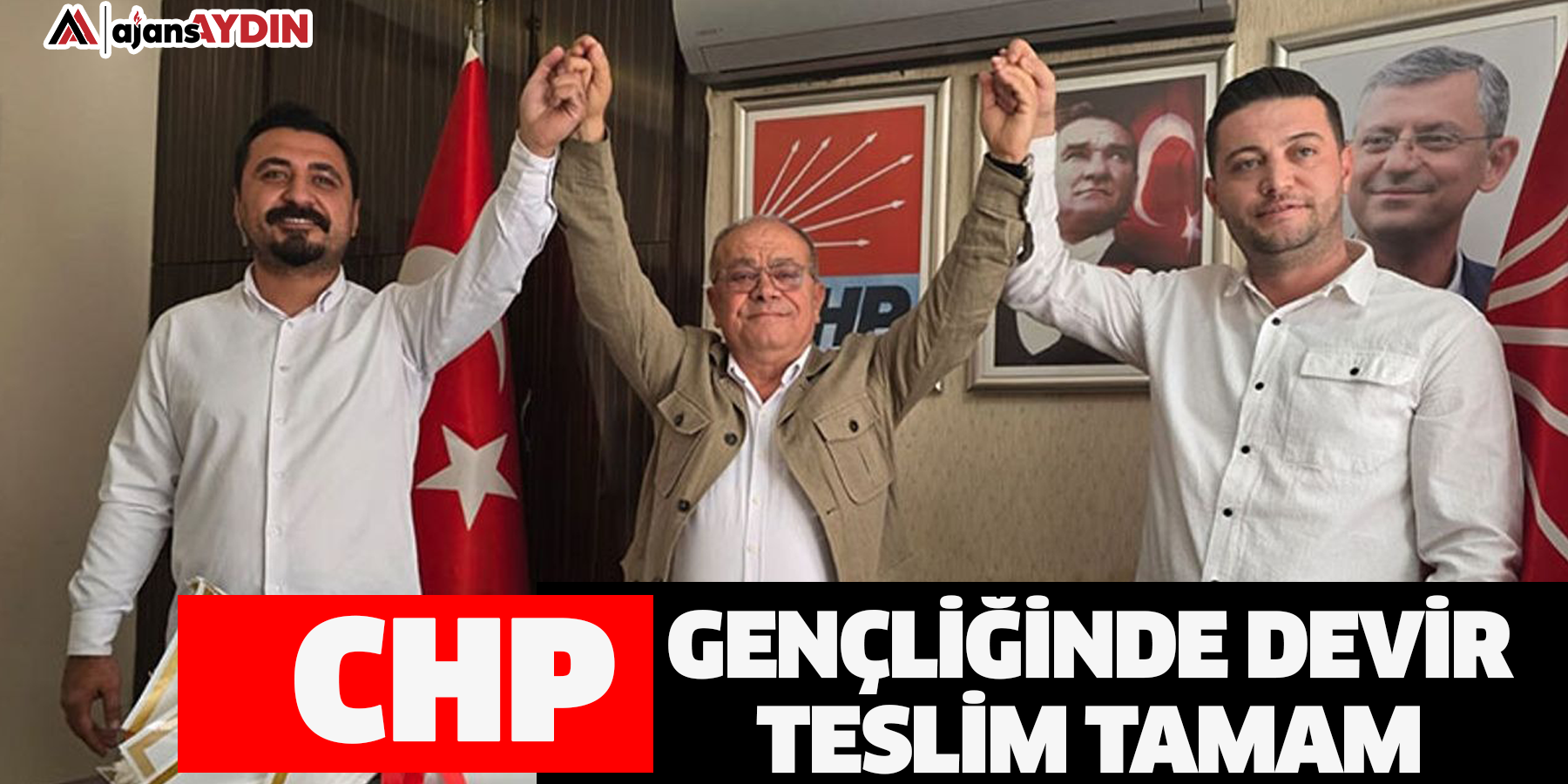 CHP gençliğinde devir teslim tamam