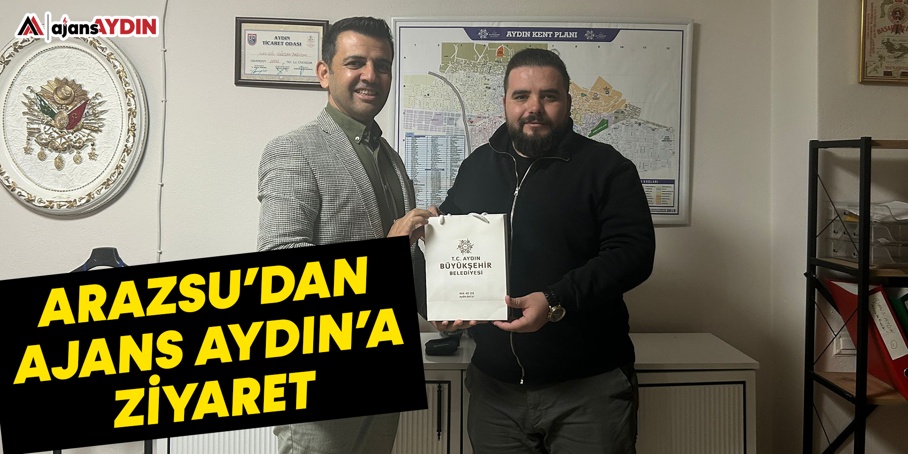 Arazsu'dan Ajans Aydın'a ziyaret