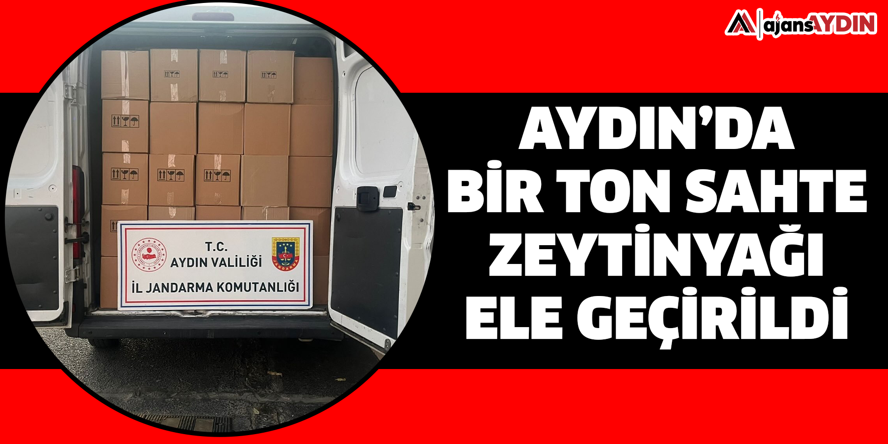 Aydın’da bir ton sahte zeytinyağı ele geçirildi