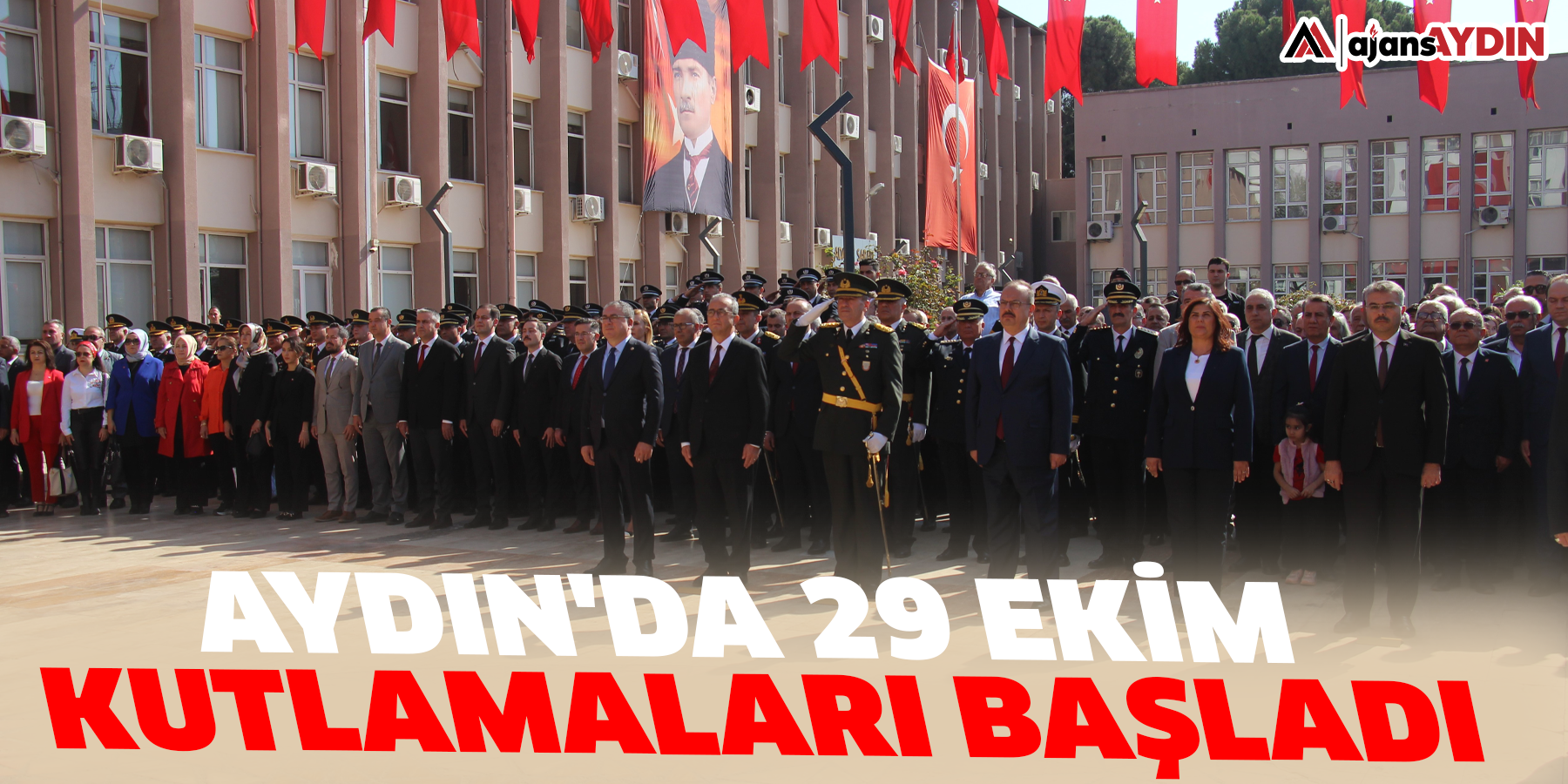 Aydın'da 29 Ekim kutlamaları başladı