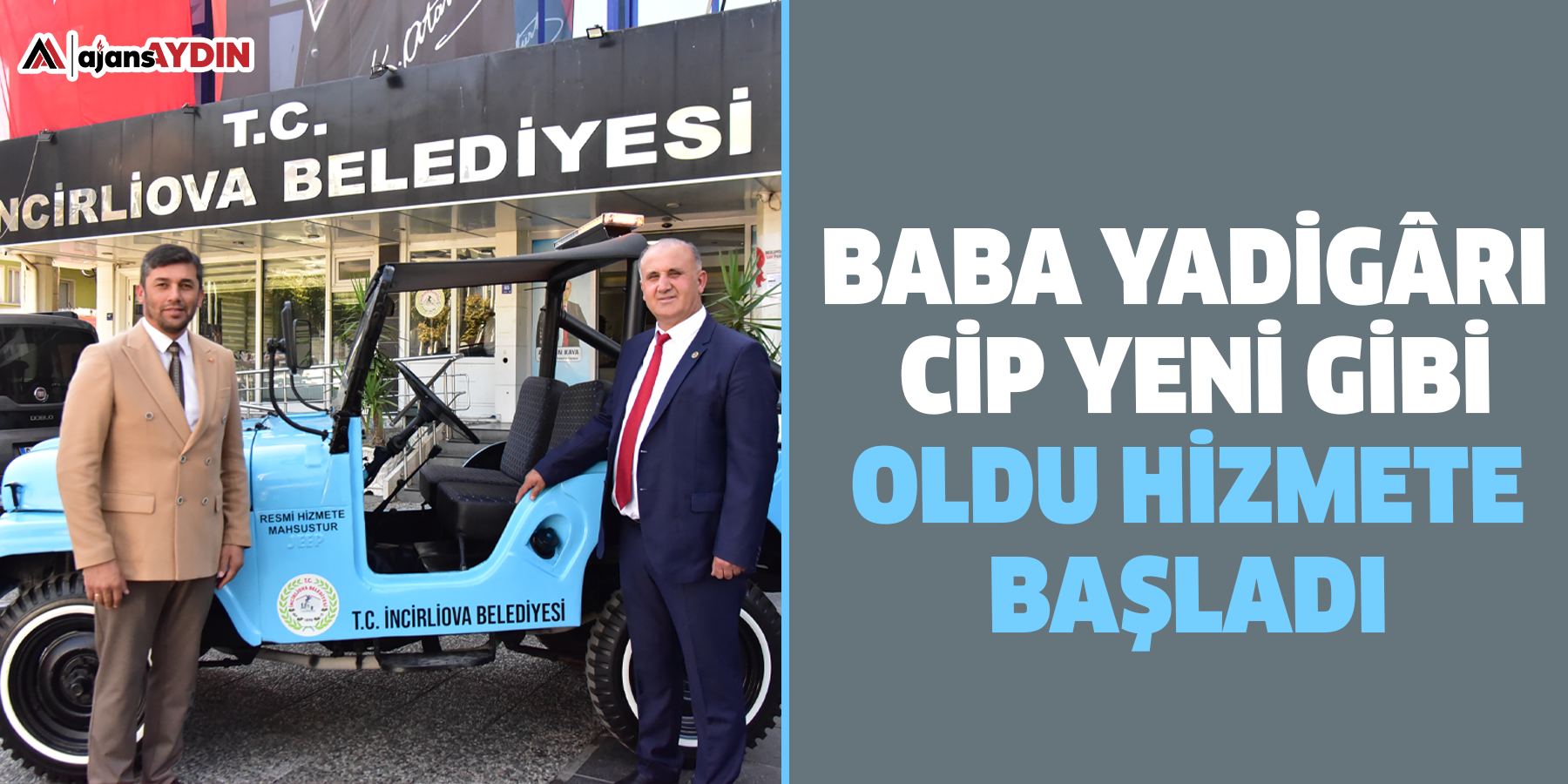 Baba yadigârı cip yeni gibi oldu hizmete başladı