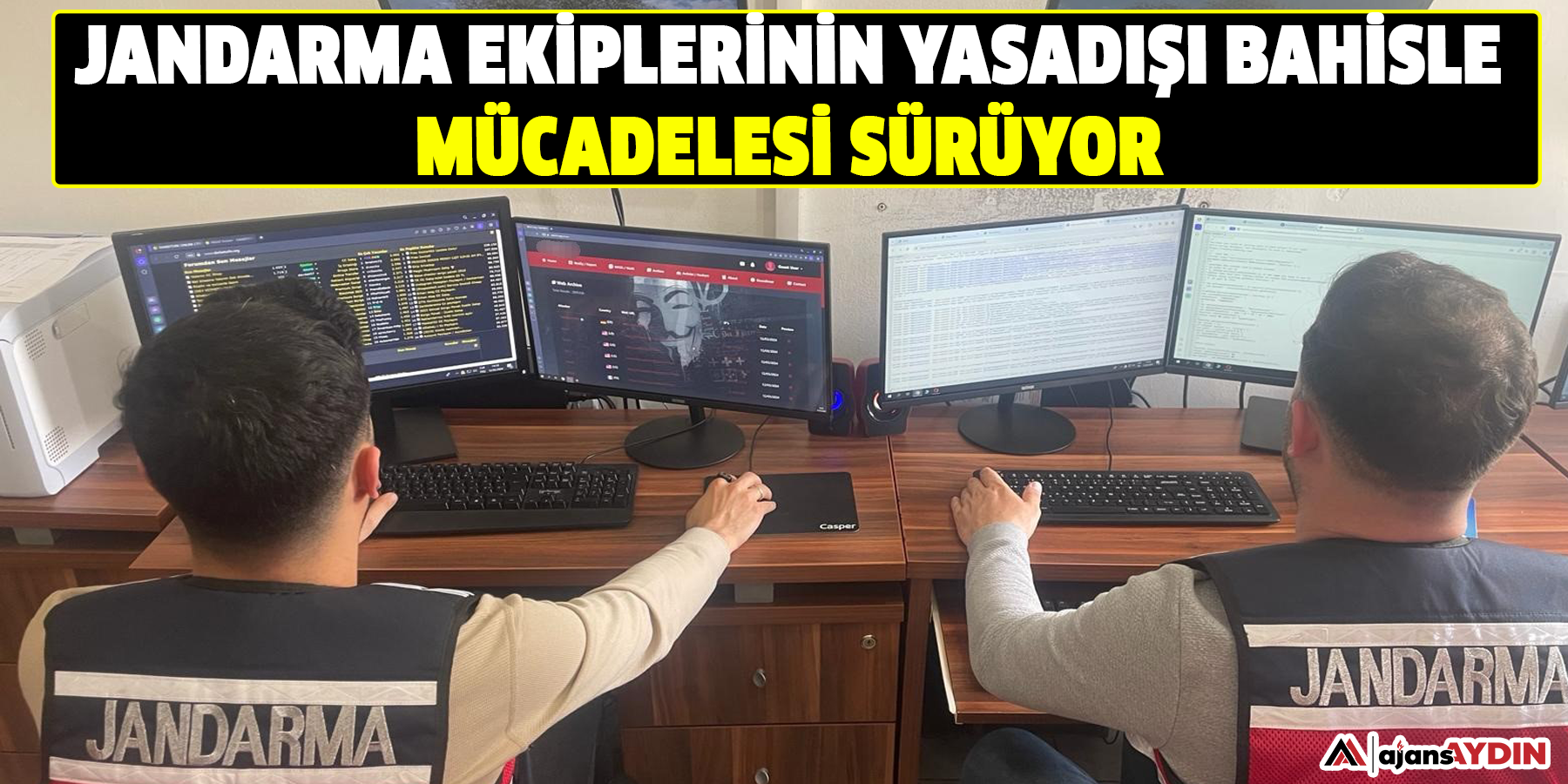 Jandarma ekiplerinin yasadışı bahisle mücadelesi sürüyor