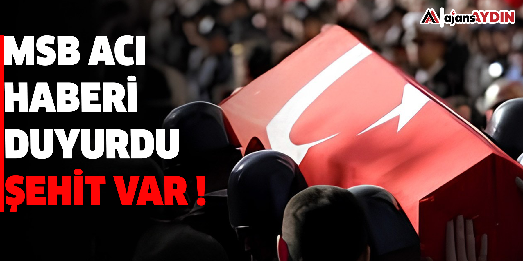 MSB acı haberi duyurdu:  Şehit var!