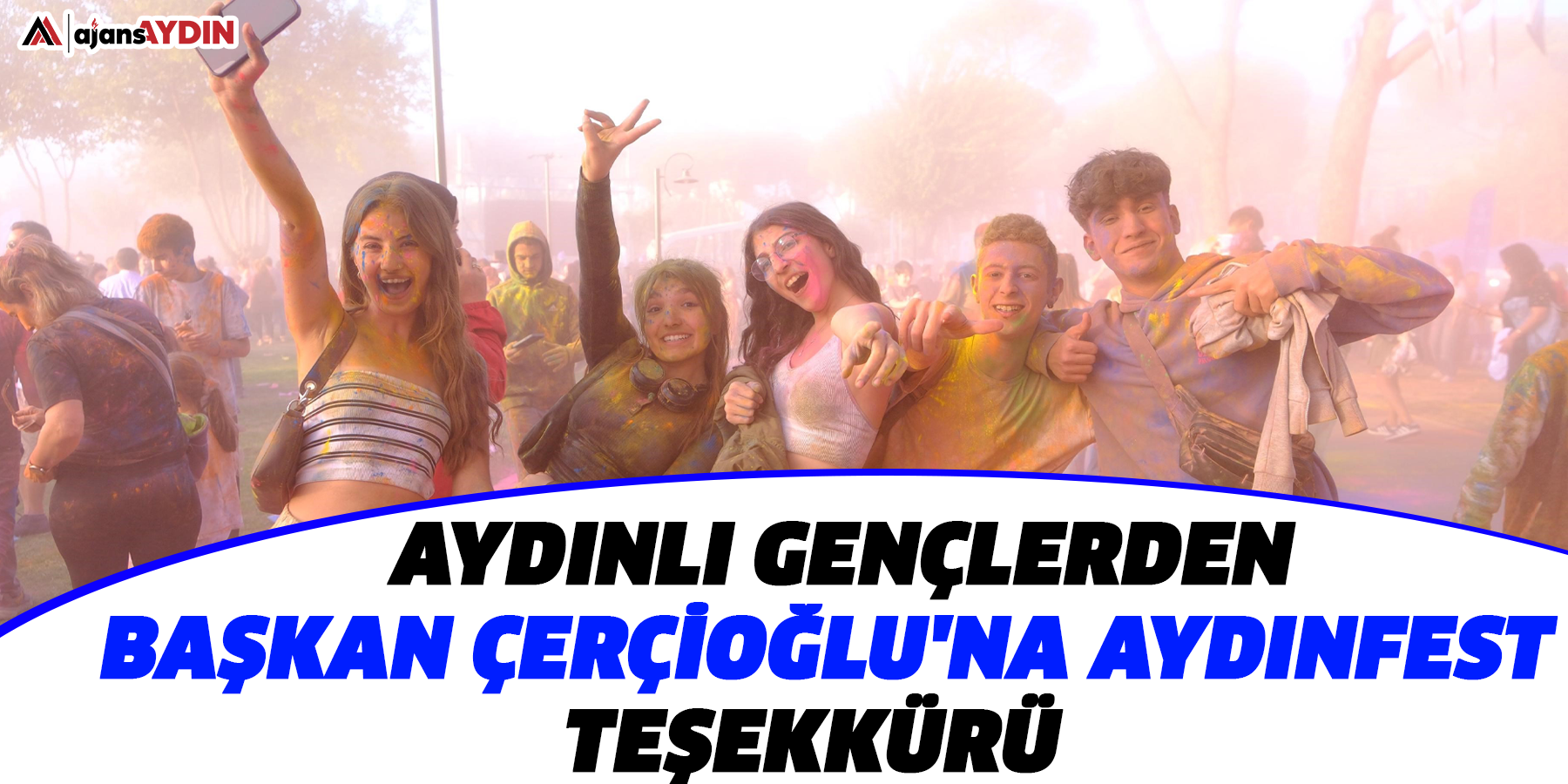 Aydınlı gençlerden Başkan Çerçioğlu'na Aydınfest teşekkürü