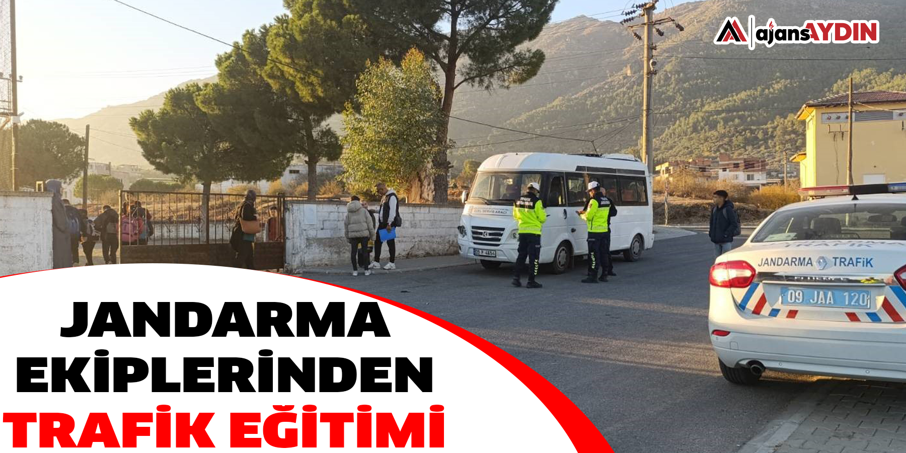 Jandarma ekiplerinden trafik eğitimi