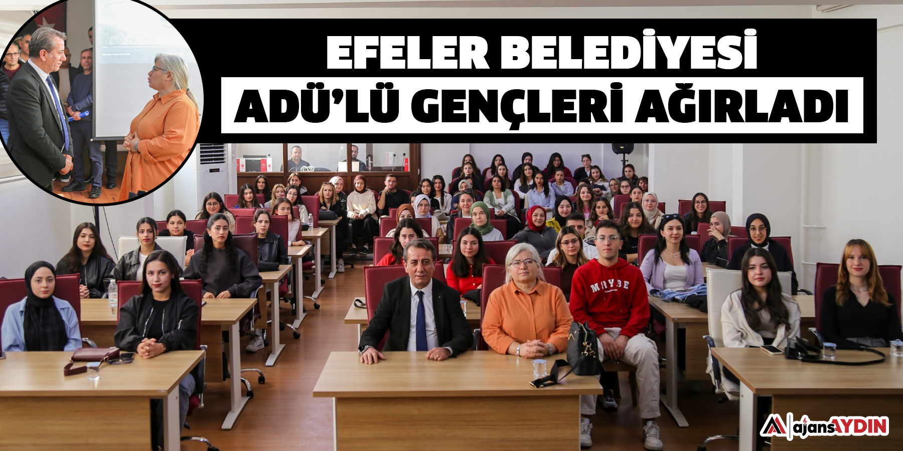 Efeler Belediyesi Adü’lü Gençleri Ağırladı