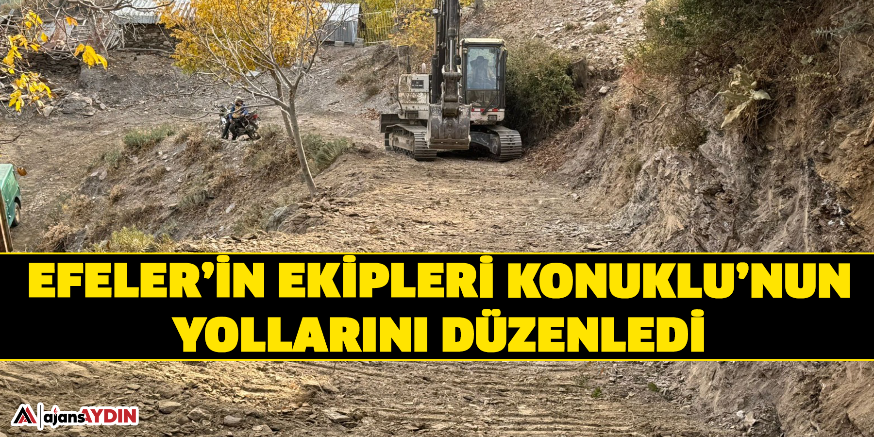 Efeler’in Ekipleri Konuklu’nun Yollarını Düzenledi